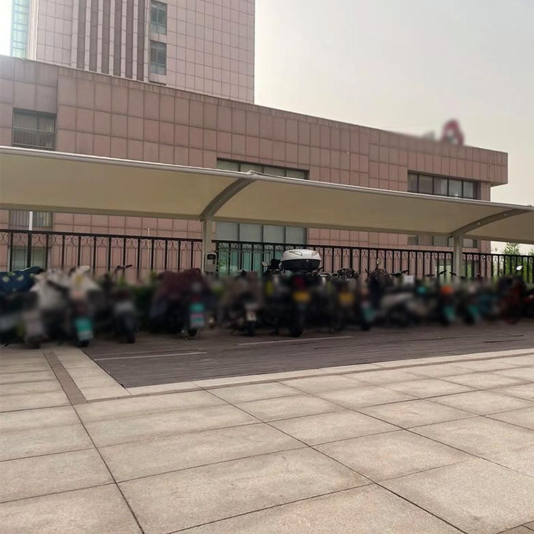 贵阳膜结构电动车棚