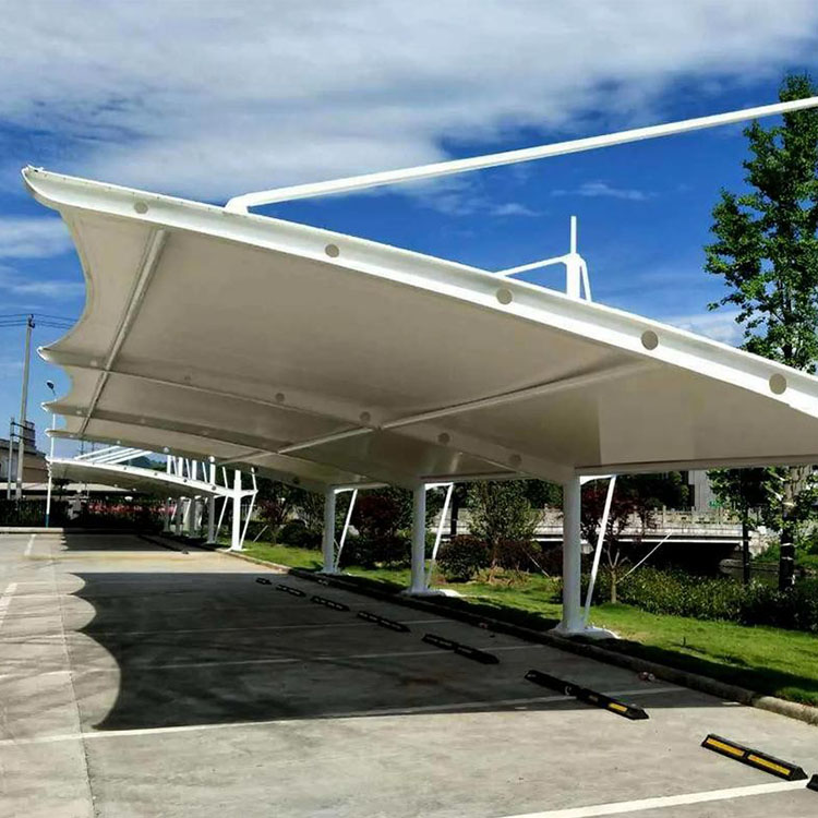 贵阳膜结构汽车棚